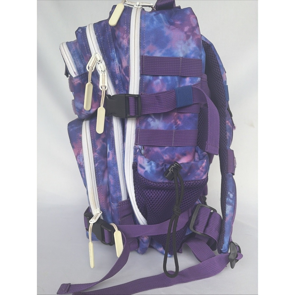 WOLFpak 35L "Ice" Tie-Dye  Tactical Backpack MOLLE Mesh Pockets Fits 15" Laptop - Picture 4 of 14